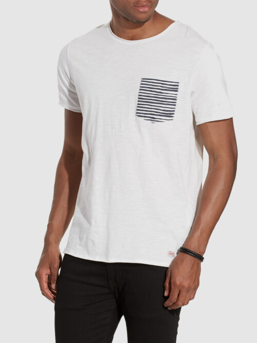 Striped pocket tee